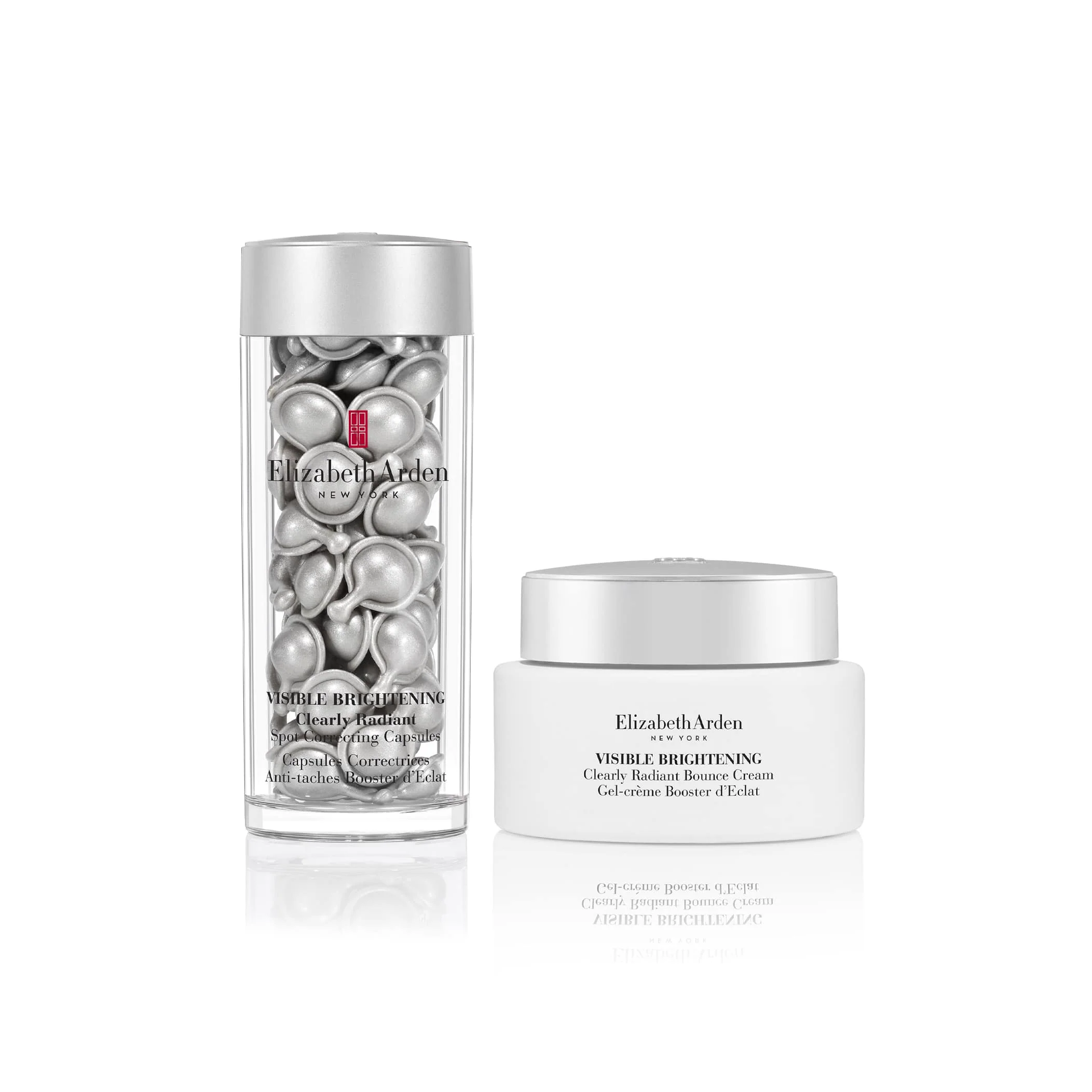 Set Visible Brightening Clearly Radiant Spot Correcting Sérum y Crema